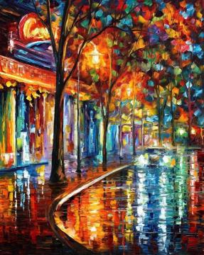 Night cafe Artwork by Leonid Afremov