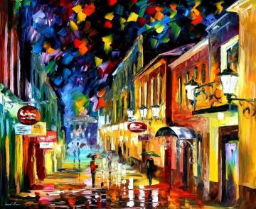 Night etude Artwork by Leonid Afremov
