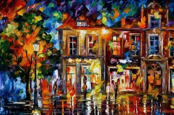 Night imagination Artwork by Leonid Afremov