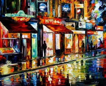 Old pub Artwork by Leonid Afremov