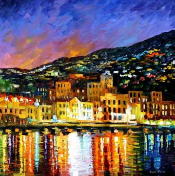 Portugal - madeira island Artwork by Leonid Afremov