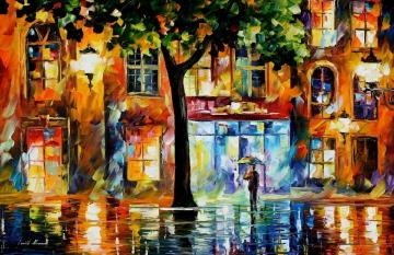 Secrets of windows Artwork by Leonid Afremov