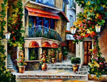 Sicily - Spring Morning Artwork by Leonid Afremov