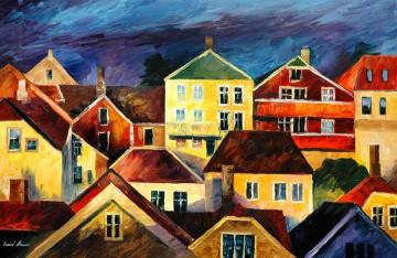 Sight from above Artwork by Leonid Afremov