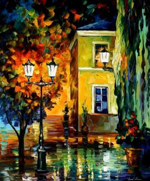 Southern night Artwork by Leonid Afremov