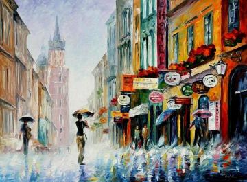 Summer downpour Artwork by Leonid Afremov