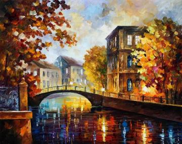 The River Of Memories Artwork by Leonid Afremov