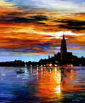 The Sky Of Spain Artwork by Leonid Afremov