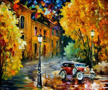 Town Artwork by Leonid Afremov