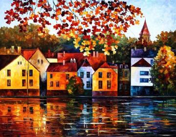 Where i grew up Artwork by Leonid Afremov