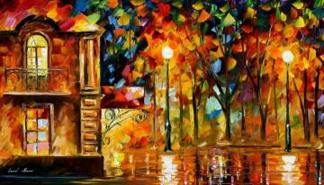 Where you loving me Artwork by Leonid Afremov