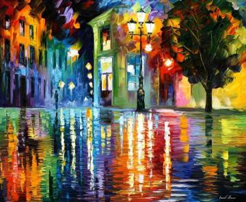 Wonderful night Artwork by Leonid Afremov