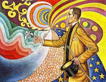 Portrait of Felix Feneon, Opus 217 Artwork by Paul Signac