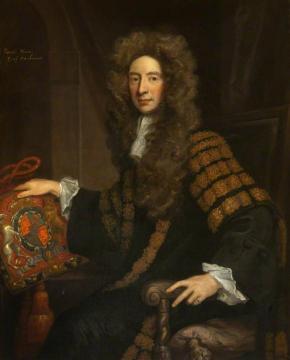 Patrick Hume, 1st Earl of Marchmont Artwork by Sir Godfrey Kneller