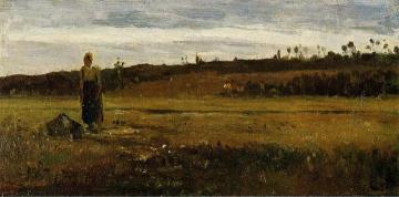 Landscape at La Varenne-Saint-Hilaire Artwork by Camille Pissarro