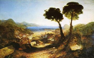 The Bay of Baiae, with Apollo and the Sibyl Artwork by Joseph Mallord William Turner