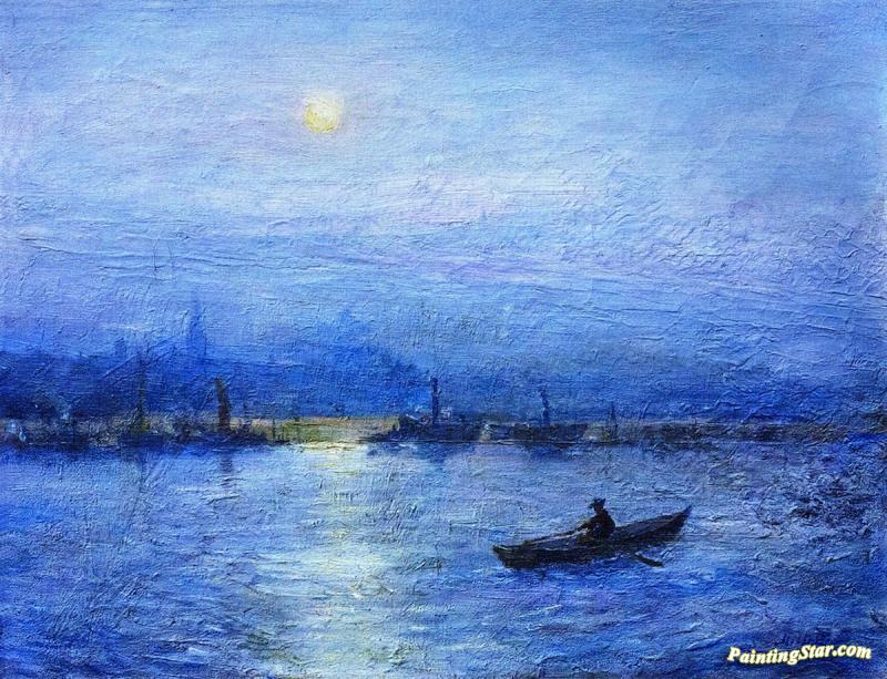 On The River Artwork by George Van Millett