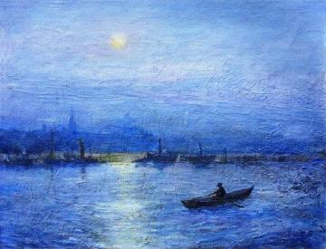 On The River Artwork by George Van Millett