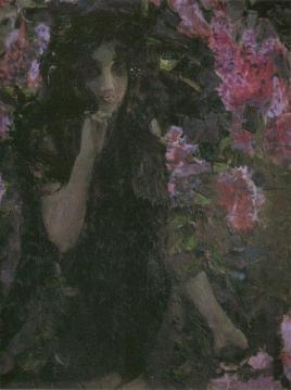 Lilac Detail Artwork by Michael Vrubel