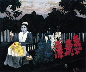 My Backyard Artwork by Horace Pippin