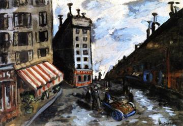 Voiture des quatre saisons à Paris Artwork by Auguste Chabaud