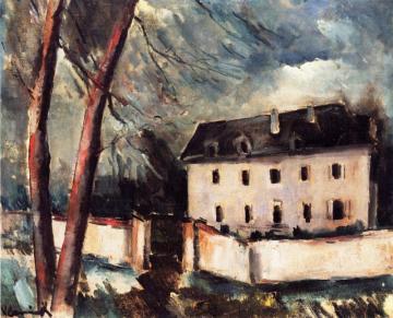 Landscape With Grey House Artwork by Maurice De Vlaminck