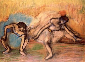 Dancers Resting Artwork by Edgar Degas
