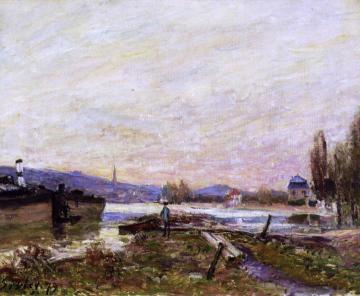 Banks of the Seine Artwork by Alfred Sisley