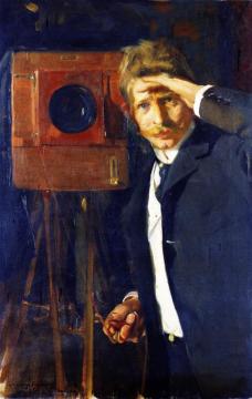 The Photographer Christian Franzen Artwork by Joaquin Sorolla y Bastida