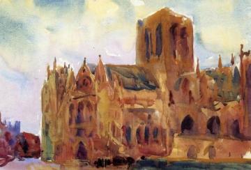 Yorkminster Artwork by Charles W. Hawthorne