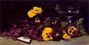 Pansies Artwork by Hermen Anglada Camarasa