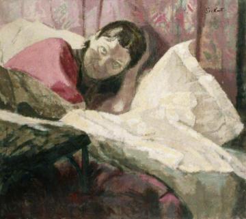 The Honourable Lady Fry Artwork by Walter Richard Sickert
