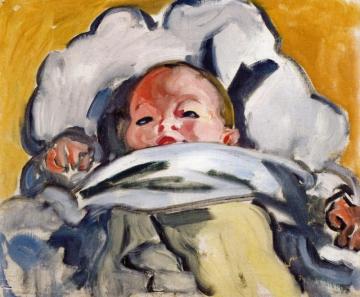 The Baby Artwork by Louis Valtat