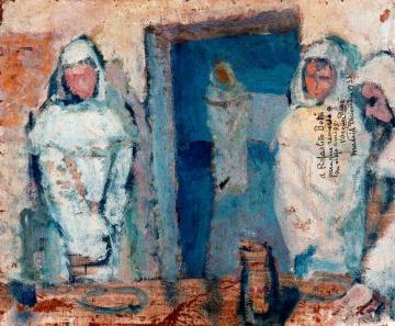 The White Monks Artwork by Daniel Vazquez Diaz