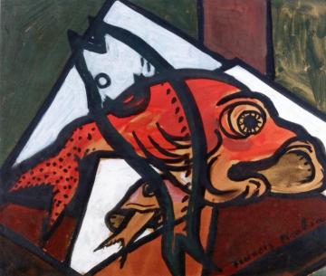 Still LIfe in an Open Window Artwork by Francis Picabia