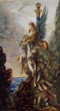 The Victorious Sphinx Artwork by Gustave Moreau