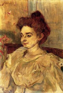 Mademoiselle Beatrice Tapie De Celeyran Artwork by Henri de Toulouse-Lautrec