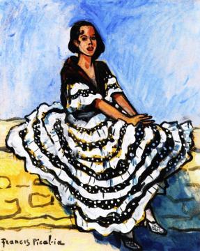 Spanish Woman Artwork by Francis Picabia