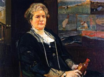 Regla Majon, Countess of Lebrija Artwork by Joaquin Sorolla y Bastida