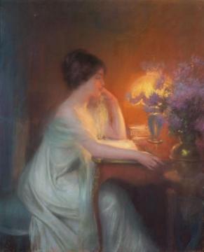 Woman Reading Artwork by Delphin Enjolras