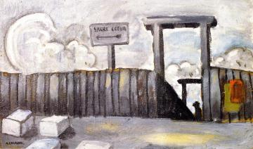 View towards Sacré-Coeur Artwork by Auguste Chabaud