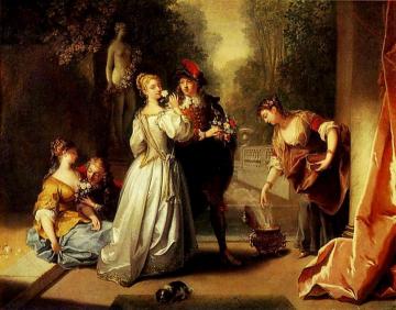 The Allegory of Smell Artwork by Jean Raoux