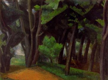 The Wet Forest Artwork by Daniel Vazquez Diaz