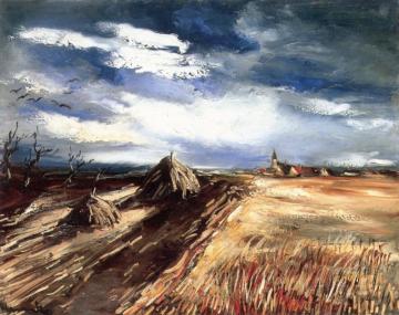 Beauce Landscape Artwork by Maurice De Vlaminck
