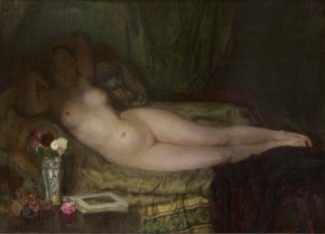 Desnudo de Mujer Artwork by Jose Maria Lopez Mezquita