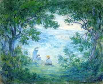 Three Girls in a Landscape Artwork by Claude-Emil Schuffenecker