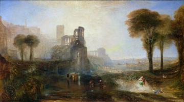 Caligula’s Palace and Bridge Artwork by Joseph Mallord William Turner