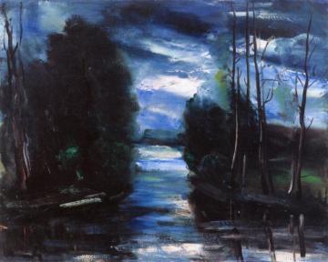 Landscape Artwork by Maurice De Vlaminck