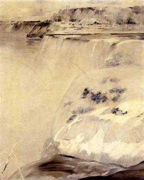 Niagara Falls Artwork by John Twachtman