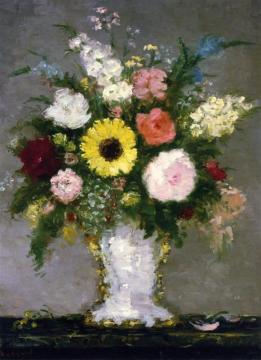 Vase Of Flowers Artwork by Dietz Edzard